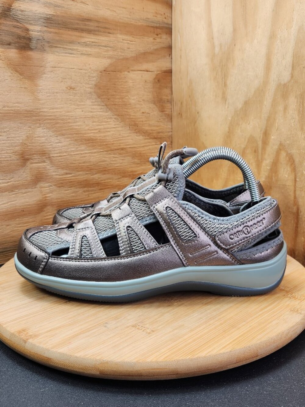 Orthofeet Verona 997 Women's Mesh Fisherman Sandals Size 8.5 (2E) Extra Wide - Picture 4 of 9